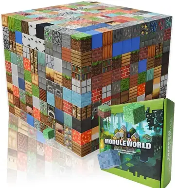 [새상품] 리얼 마인크래프트 280PCS 마그넷 블록 마인크래프트