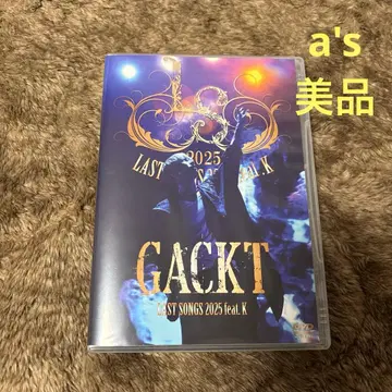 [ 새상품급 ] GACKT LASTSONGS 2025 DVD
