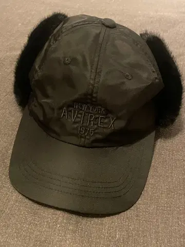 AVIREX 플라이트 캡 블랙