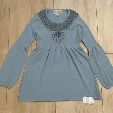 [택 포함 새상품] Rossa 수입 로사 비즈 니트 42 그레이