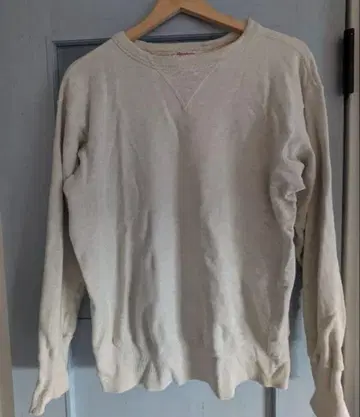 웨어하우스 WAREHOUSE 크루넥 트레이닝복 42 크림색