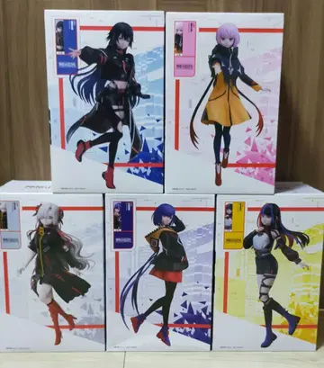 카미츠바키시 건설 중 피규어 5개 세트 엘코코, 라운드 원 한정판