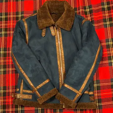 새상품급! ZARA 다크 블루 B-3 타입 플라이트 자켓 L