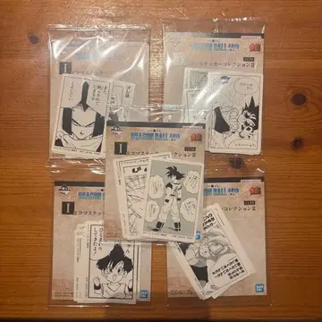 드래곤볼 제일복권 40th 그 두 번째 아크릴 4장 세트 I상