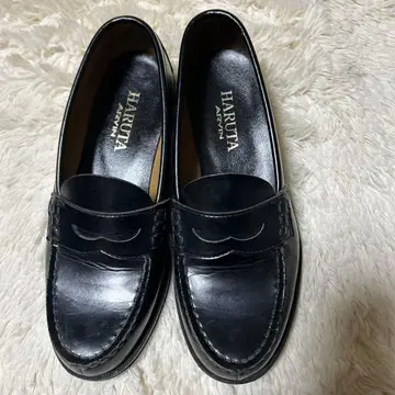 HARUTA 블랙 로퍼