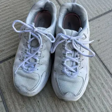 SKECHERS 화이트 스니커즈 25cm