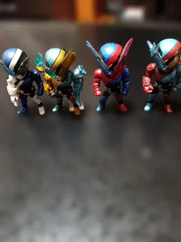 컨버지 가면라이더 빌드 4체 세트