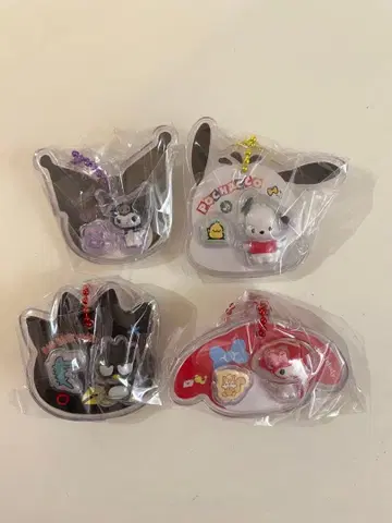 산리오 캐릭터즈 패키지 참 쿠로미 포차코 마이멜로디 바츠마루