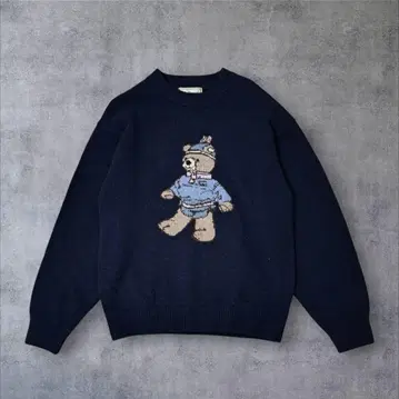 완판템 L.L.Bean 우리지 울 100% 니트 스웨터 M 사이즈