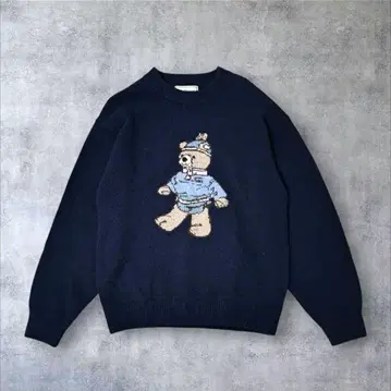 완판템 L.L.Bean 우리지 울 100% 니트 스웨터 M 사이즈