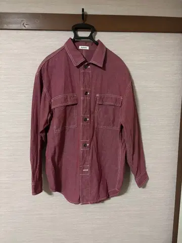 [ Plantation ] 빨간색 긴팔 셔츠