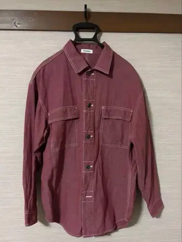 [ Plantation ] 빨간색 긴팔 셔츠