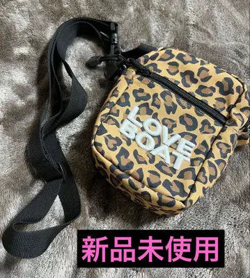 LOVE BOAT 레오파드 무늬 숄더백 코갸루