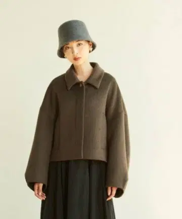 SNIDEL 울 블렌드 숏코트