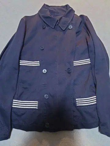 유니클로 UNIQLO 네이비 더블 브레스트 자켓