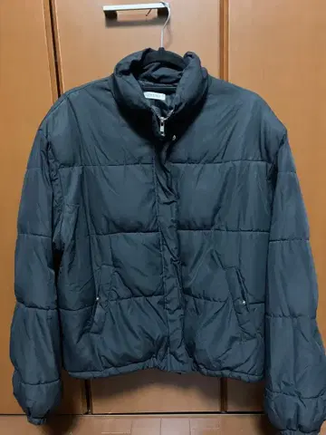 다운 자켓 블랙