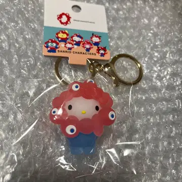 산리오 미야쿠미야쿠 변신 키티 키링 오사카 만박