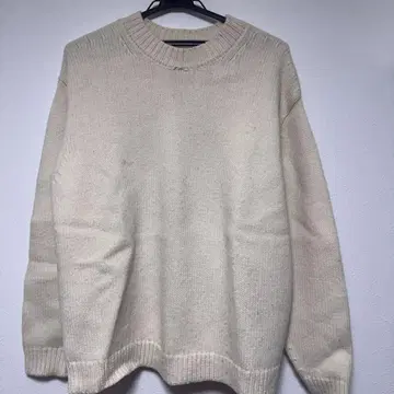 steven alan 아이보리 울 니트 S