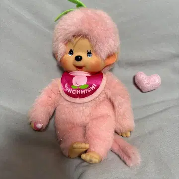 몽치치 핑크 봉제 인형