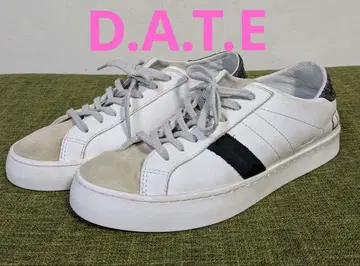 D.A.T.E 데이트 스니커즈 블랙 화이트 글리터