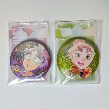 닌타마 란타로 채광 키라키라 캔뱃지 타케야 하치자에몬 이가사키 손베