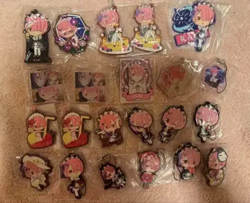 [ 라무 ] 러버 키링. 아크릴 키링 묶음 판매 리제로