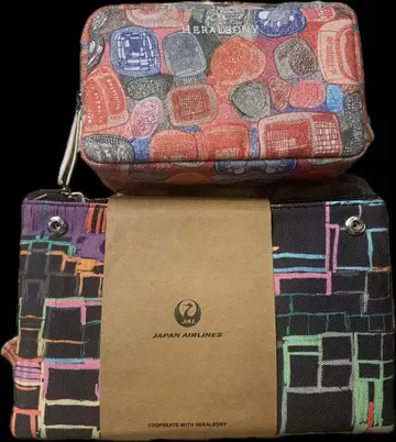 JAPAN 퍼스트 클래스 헤라보니 트래블 파우치 세트