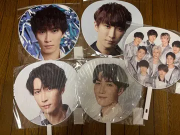 와타나베 쇼타 (Snow Man 단체 포함) 부채 5장 세트