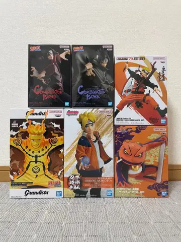 나루토 피규어 묶음 판매 6세트