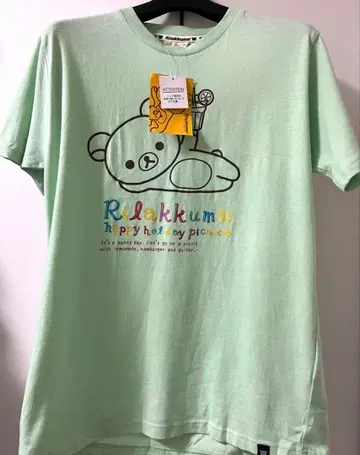 리락쿠마 T셔츠 택 포함 새상품