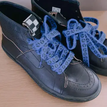 VANS x TAKA HAYASHI 가죽 하이컷 23.5cm