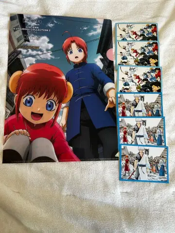 은혼 스티커 클리어 파일 점프샵 묶음 판매 사진 3장 포함