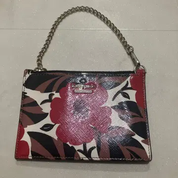 케이트 스페이드 체인 부착 미니 파우치