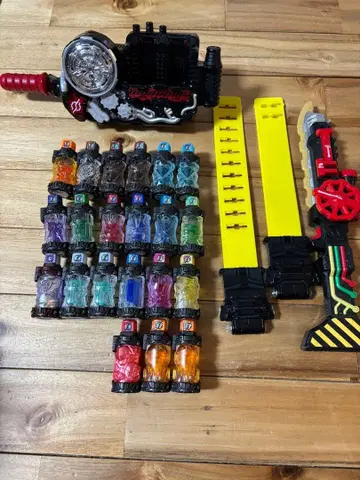 가면라이더 빌드 변신 벨트&풀 보틀 세트+스팀 브레이드