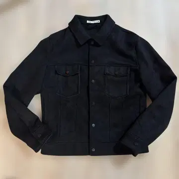 ZARA 블랙 스웨이드 자켓 S 사이즈