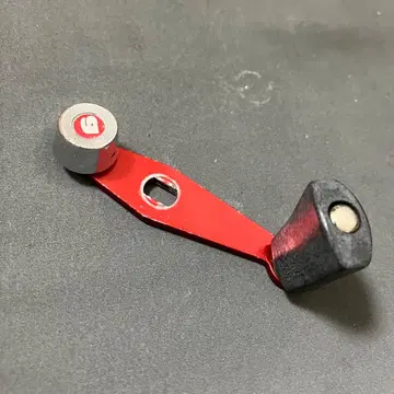 1970년대~ 아부 앰버서더 빨간색 카운터 밸런스 핸들 04 ABU