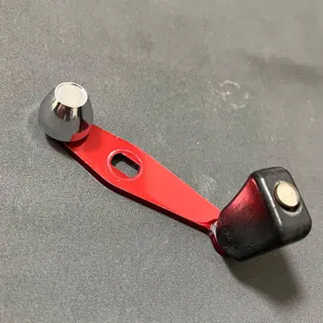 1950년대~ 아부 앰버서더 빨간색 카운터 밸런스 핸들 03 ABU