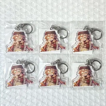 아마카노 & 아마카노+ 스크래치 C상 아크릴 키링 호시카와 코하루 6점