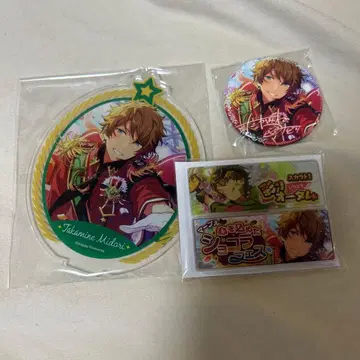 앙스타 타카미네 미도리 아크릴 스탠드 프레캔 바나콜레 세트