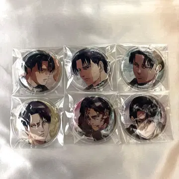 리바이 Art 캔뱃지 전종 컴플리트