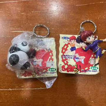 란마 1/2 토루토루 마스코트 사오토메 란마 키링 1996 팬더