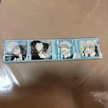 주술회전 전시 아크릴 마그넷 4개 세트 고죠 사토루