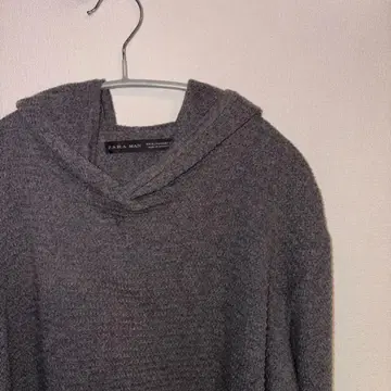 [ ZARA MEN ] 니트 후디