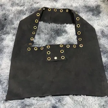 y2k 숄더백 스웨이드 스터드