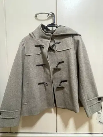 그레이 더플 코트 38/M