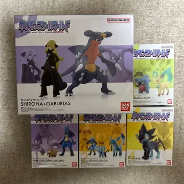 포켓몬 스케일 월드 포켓몬 시로나 가브리아스 리피아 루카리오