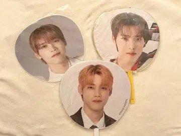 기무라 마사야 부채 3장 세트 + 부채 글자