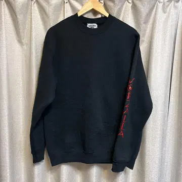 Lee 맨투맨 M 블랙 WORZALLA made in USA