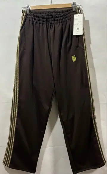 jieda 5 stripe jersey pants brown 2 저리