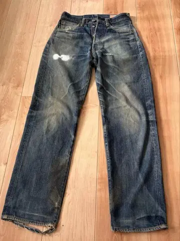 다크 블루 스트레이트 데님